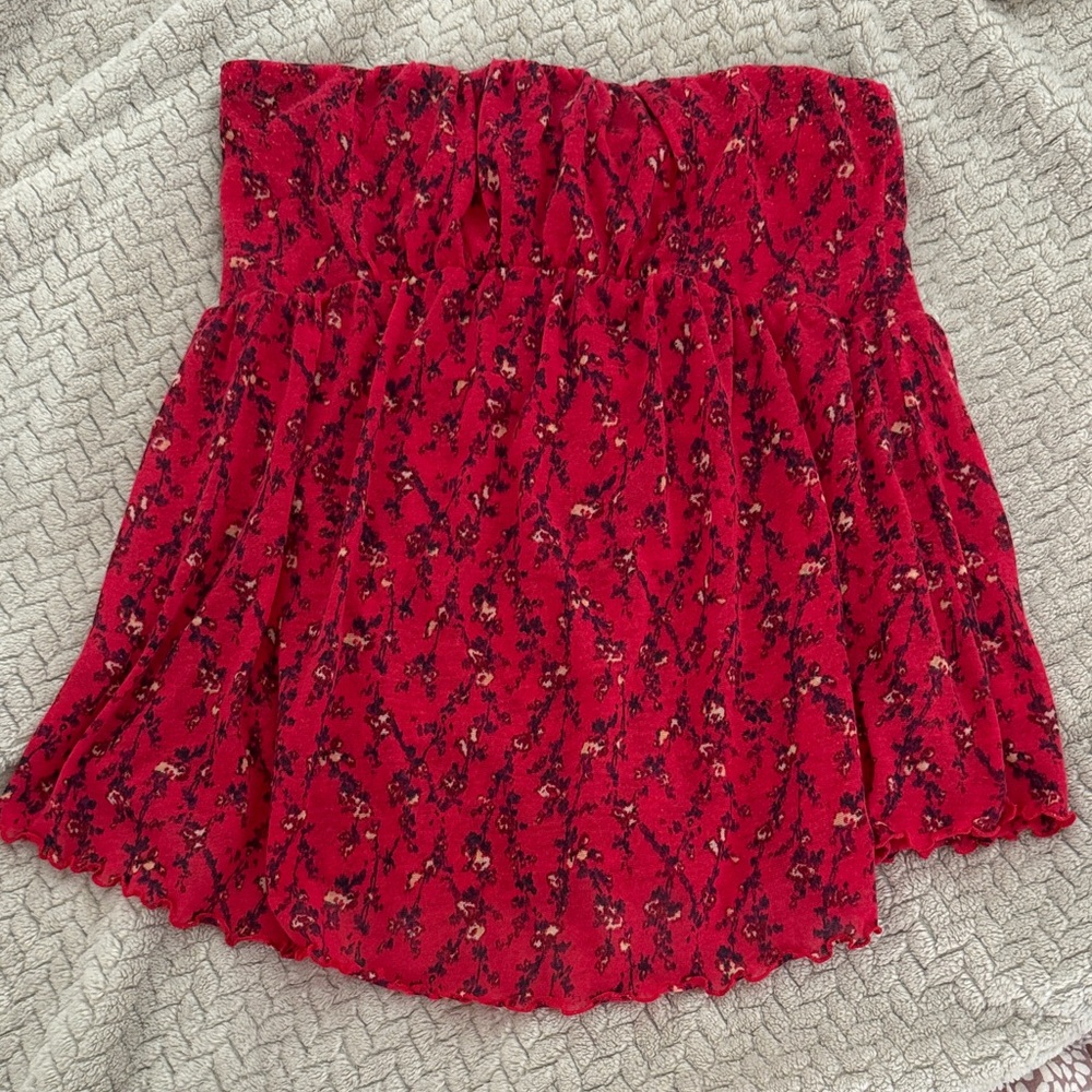 Free People Babydoll Tube Top